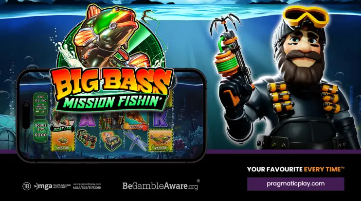Peluncuran Big Bass Mission Fishin, Sensasi Baru Dunia iGaming