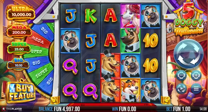 Jadi Miliuner Bersama Anjing Kaya? Coba 5 Doggy Millionaires Dream Drop