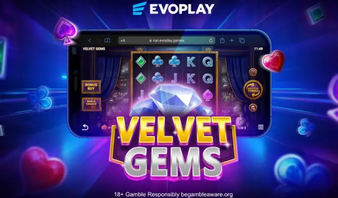 Nuansa Mewah dan Hadiah Berkilau Hadir di Velvet Gems Evoplay